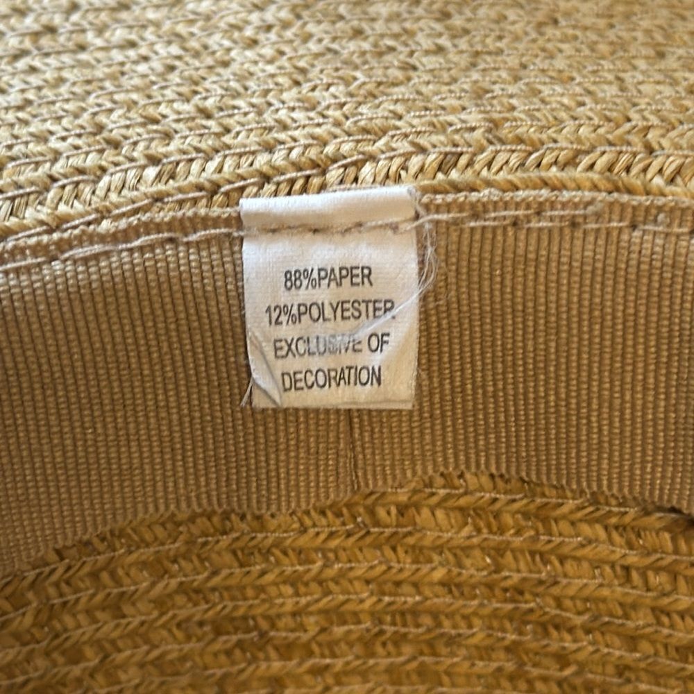 Target Paper Yarn Sun Hat - Picture 5 of 6